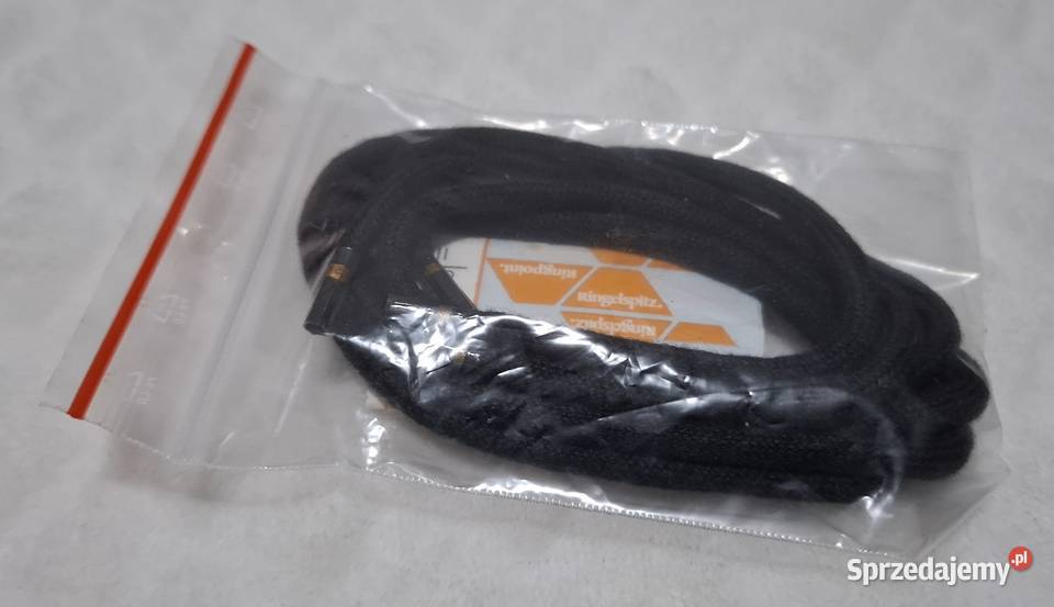 Sznurówki 60 okrągłe 5mm czarne Ringelspitz Czeladź