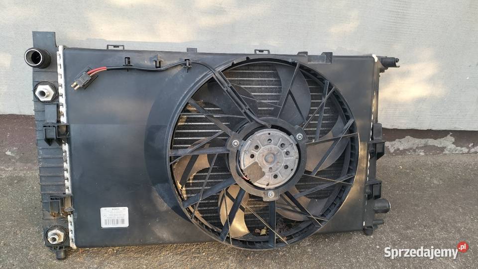 Wentylator Mercedes A klasa W168 chłodnica