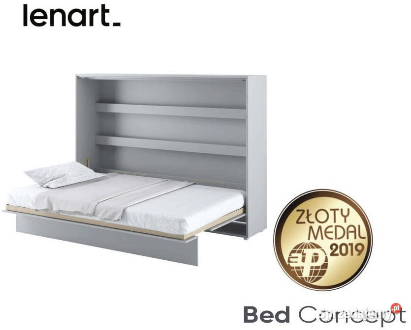 Półkotapczan Łóżko w Szafie BED CONCEPT 140x200 dolnośląskie Wrocław sprzedam