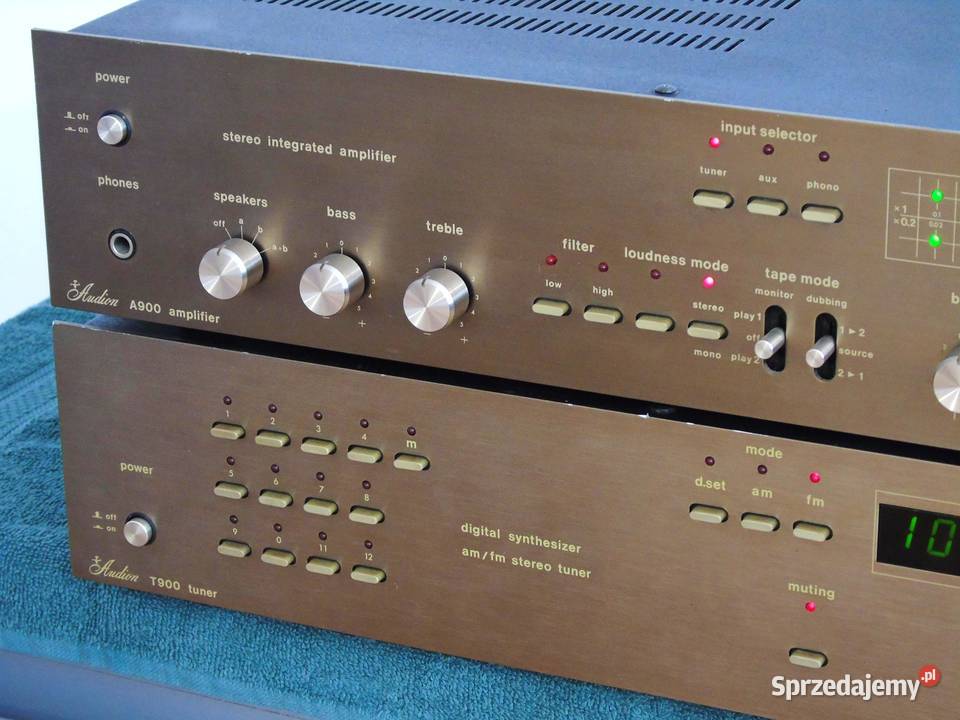 Wzmacniacz i Tuner Audion A900 i T900 sprawne Jasło sprzedam