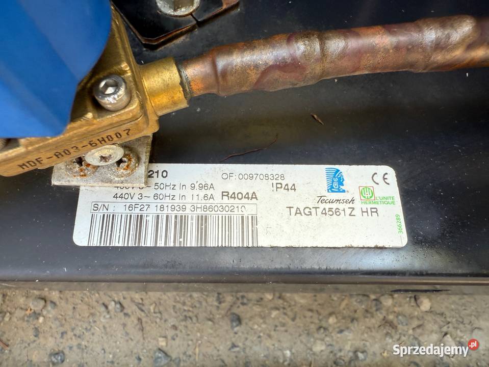 Agregat chłodniczy Lunite TAGT4561 82 kW Paczków