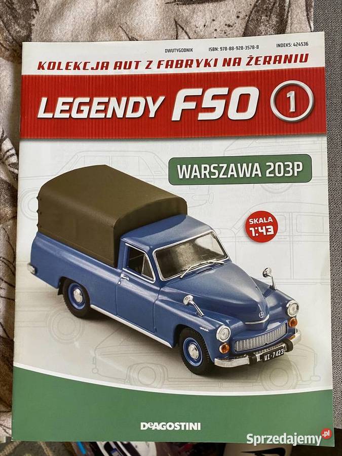 WARSZAWA 203P Legendy FSO Unikat OKAZJA