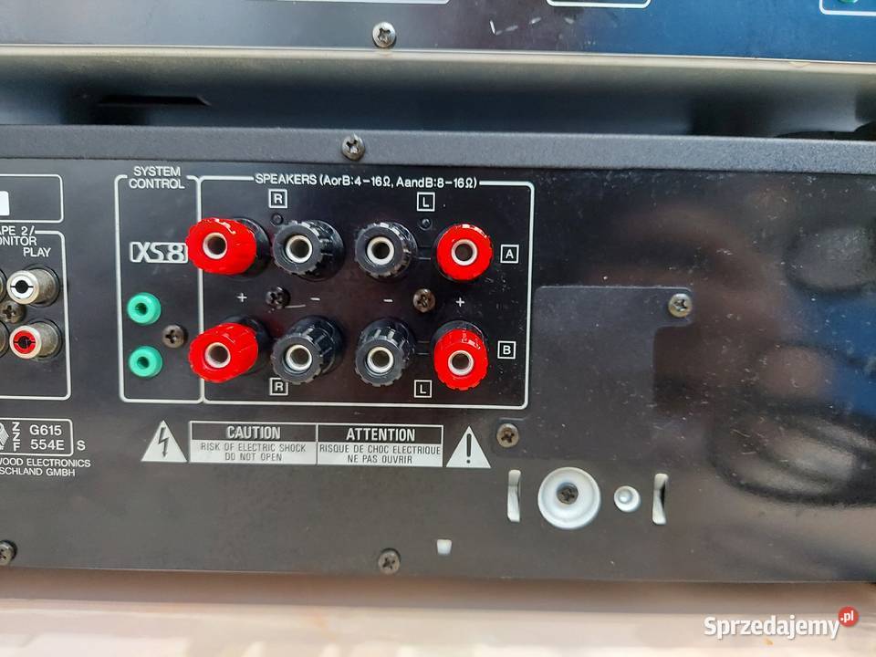 Kenwood Stereo Amplifier KA3060R and Stereo Łapy