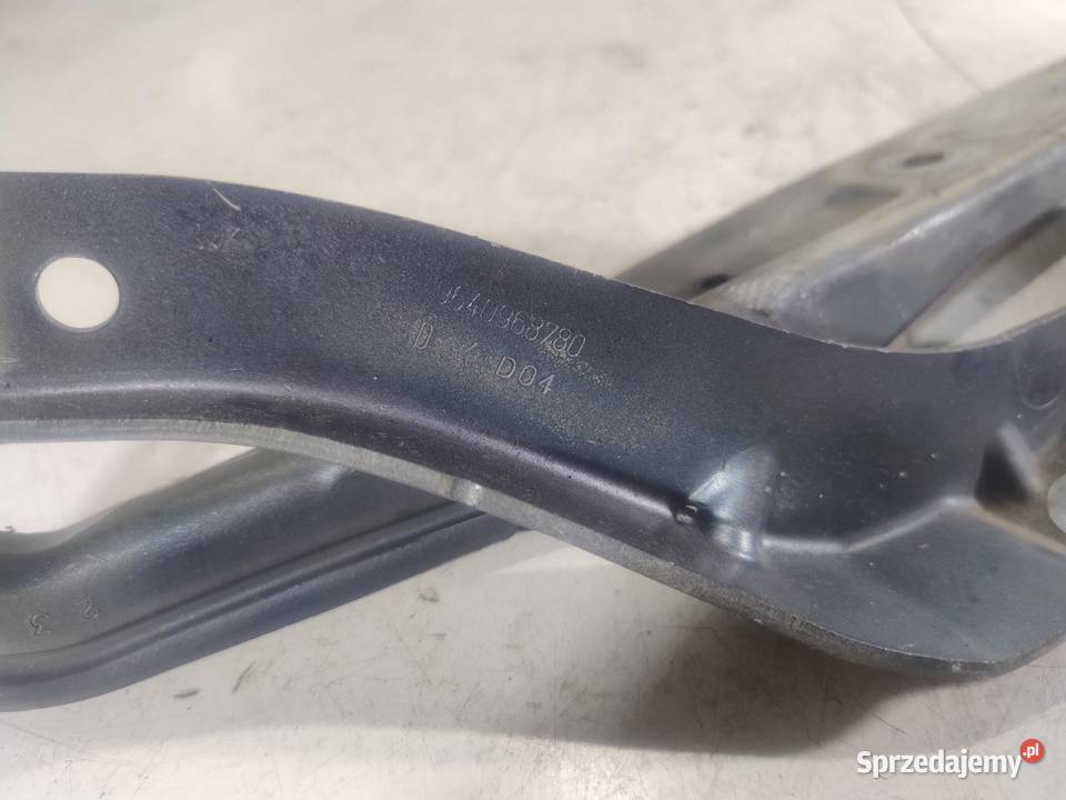 ZAWIAS MASKI PRAWY PEUGEOT 407 EZWD 9640968780