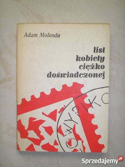 List kobiety ciężko doświadczonej Adam Molenda Kraków