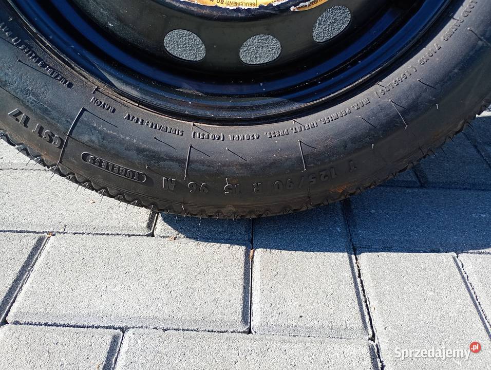 Nieużywane koło dojazdowe do FIAT STILO 12590R15 Orzesze