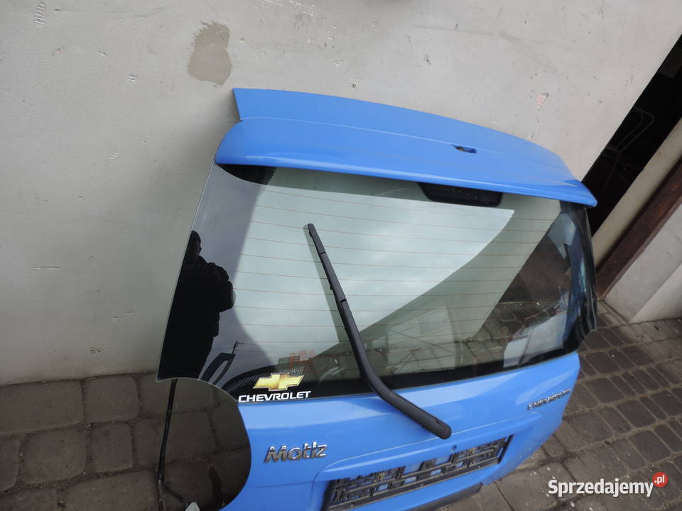 KLAPA BAGAŻNIKA TYŁ CHEVROLET MATIZ II 19U