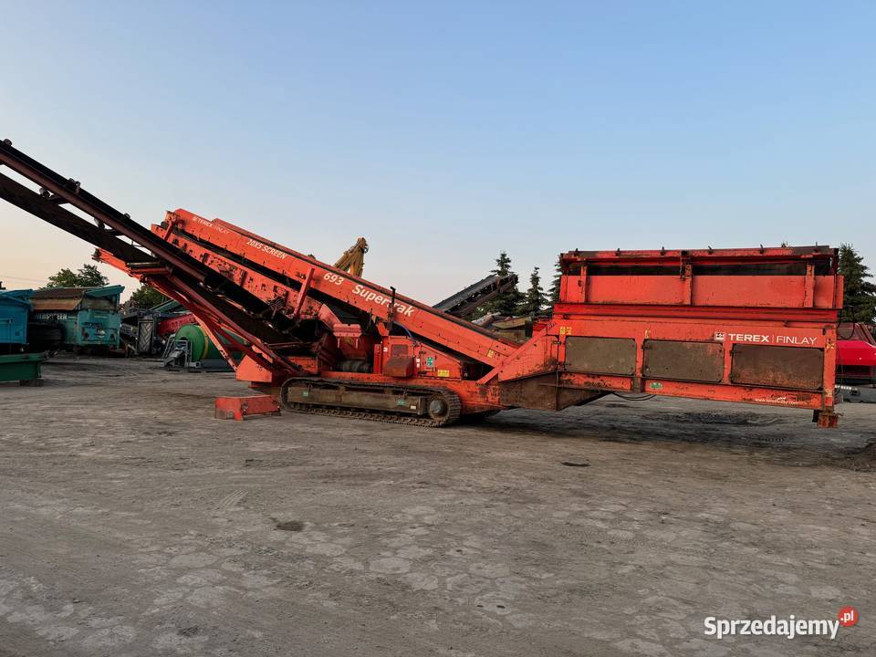 Terex Finlay 693 Mobilny przesiewacz nie Kołodziejewo sprzedam