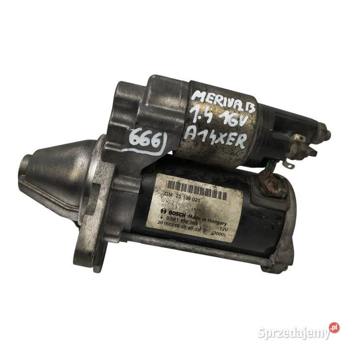 ROZRUSZNIK Opel Corsa E 14 16V bosch 25196021 osobowe Chełm sprzedam