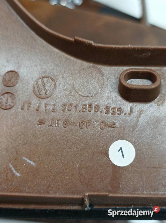 DEKOR LISTWA OZDOBNA DREWNO KOMPLET DESKI VW Rok produkcji 2005 Deski rozdzielcze, konsole