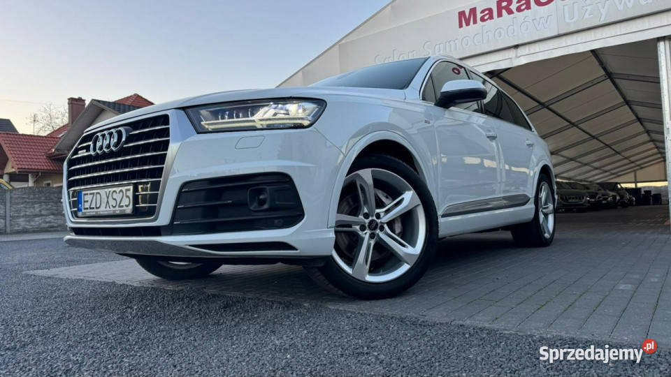 Audi Q7 III 2015 napęd 4x4 łódzkie