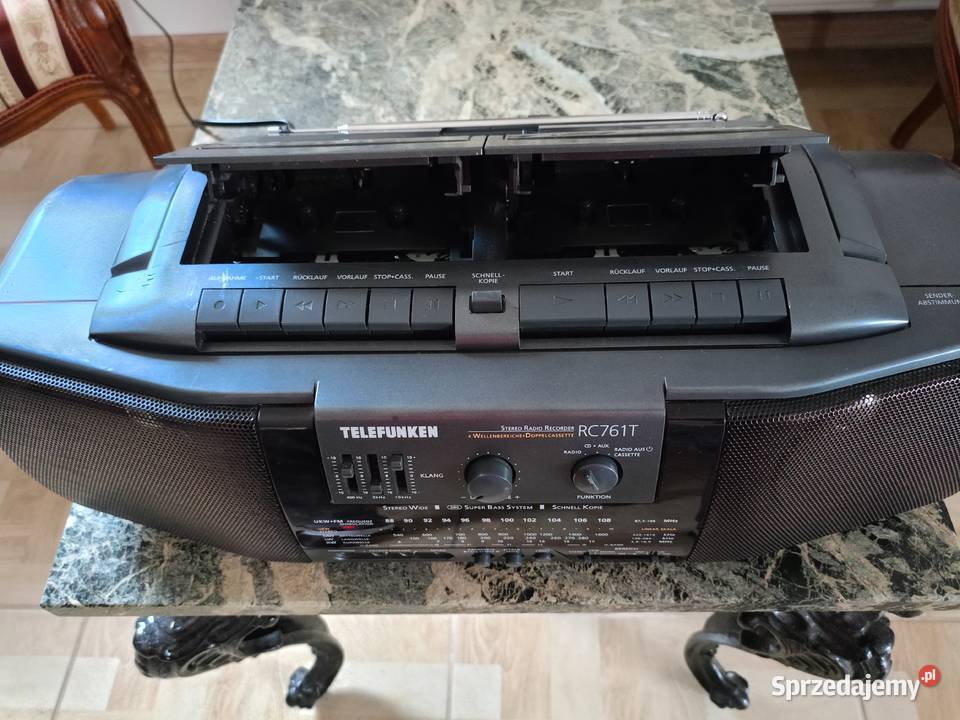 Radiomagnetofon TELEFUNKEN RC 761T Vintage Drawski Młyn