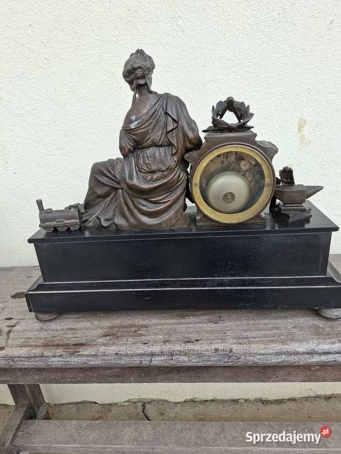 kominkowy zegar francuski stary Rzeszów sprzedam