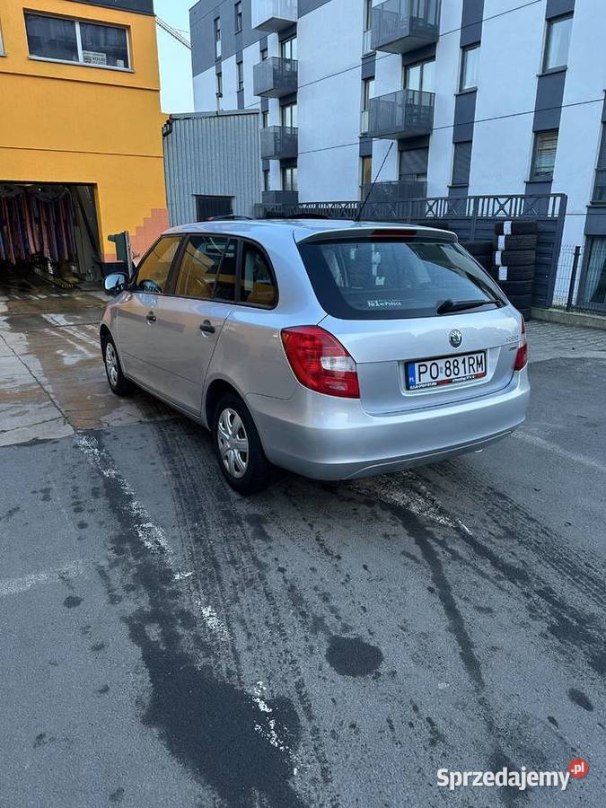 SKODA FABIA 11r PRZEBIEG ORYGINALNY 42700 KLIMA Poznań