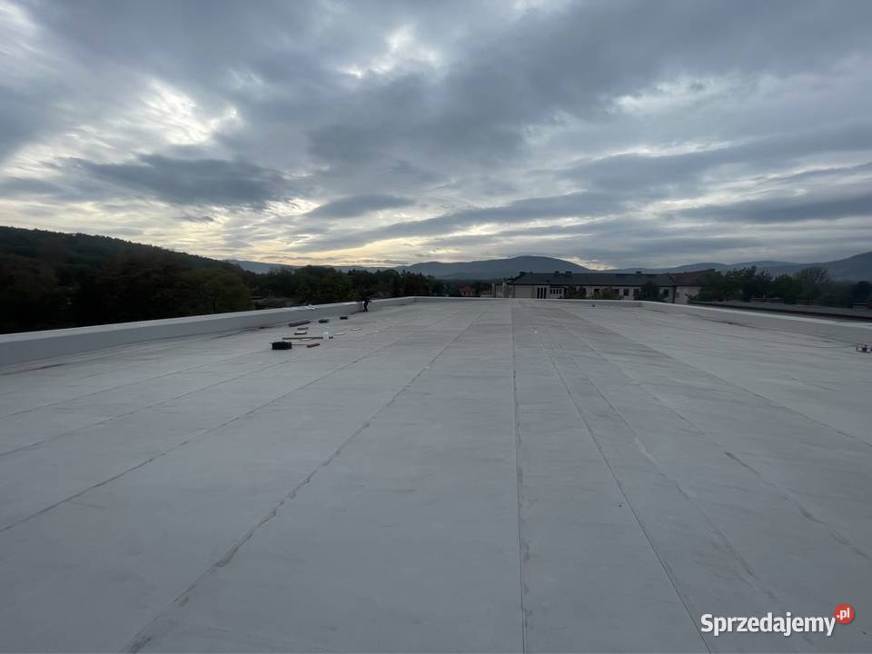 Dachy płaskie membrana PVC EPDM Wadowice
