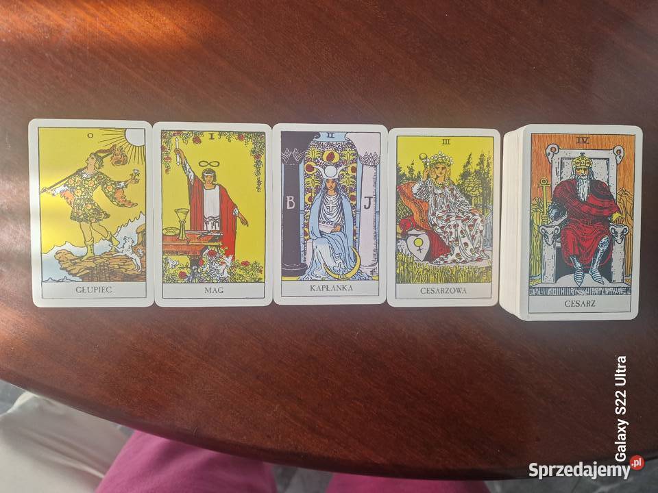 Karty Tarot Rider Waite łódzkie Skierniewice