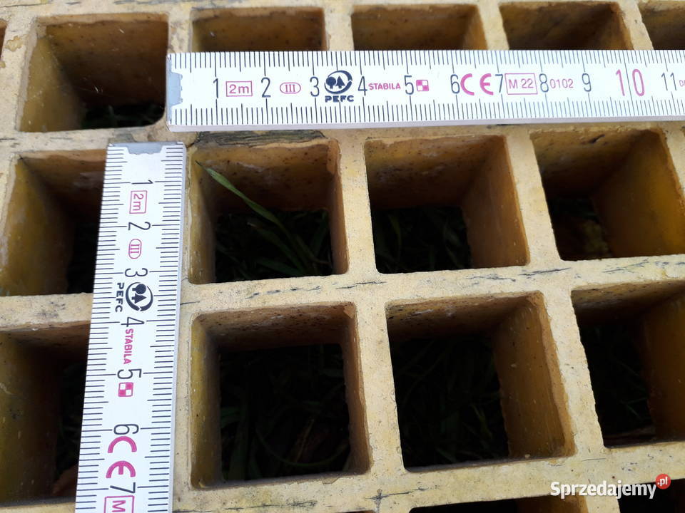 Krata pomostowa z tworzywa śląskie