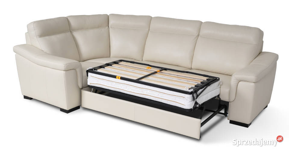 Narożnik ze spaniem Skóra różne kolory Wanat Warszawa sprzedam