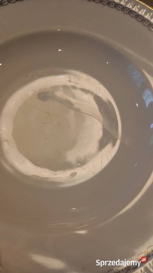 Talerze porcelanowe Silesia stare 2 sztuki śląskie