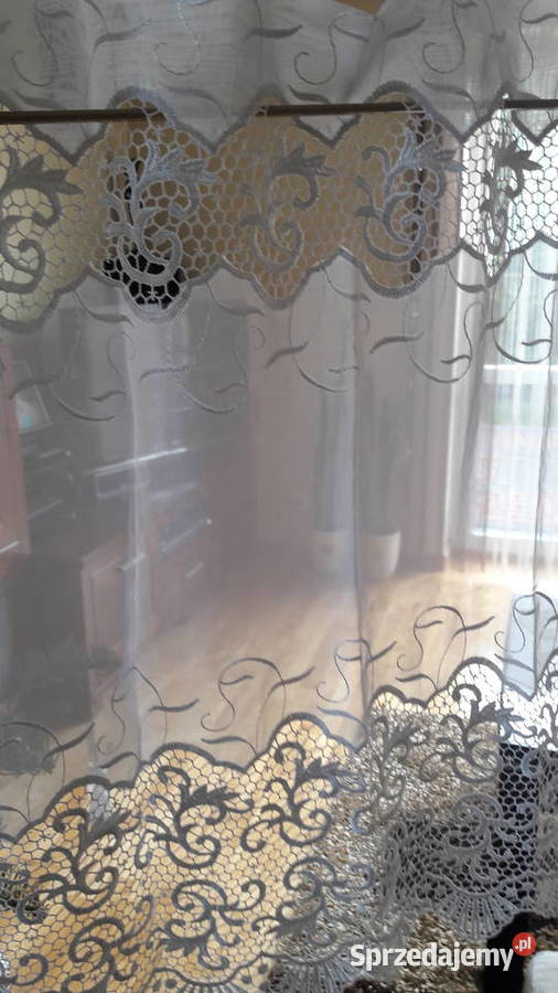 Woal biały gipiura zazdrostka szer 58 x 62 wys mazowieckie