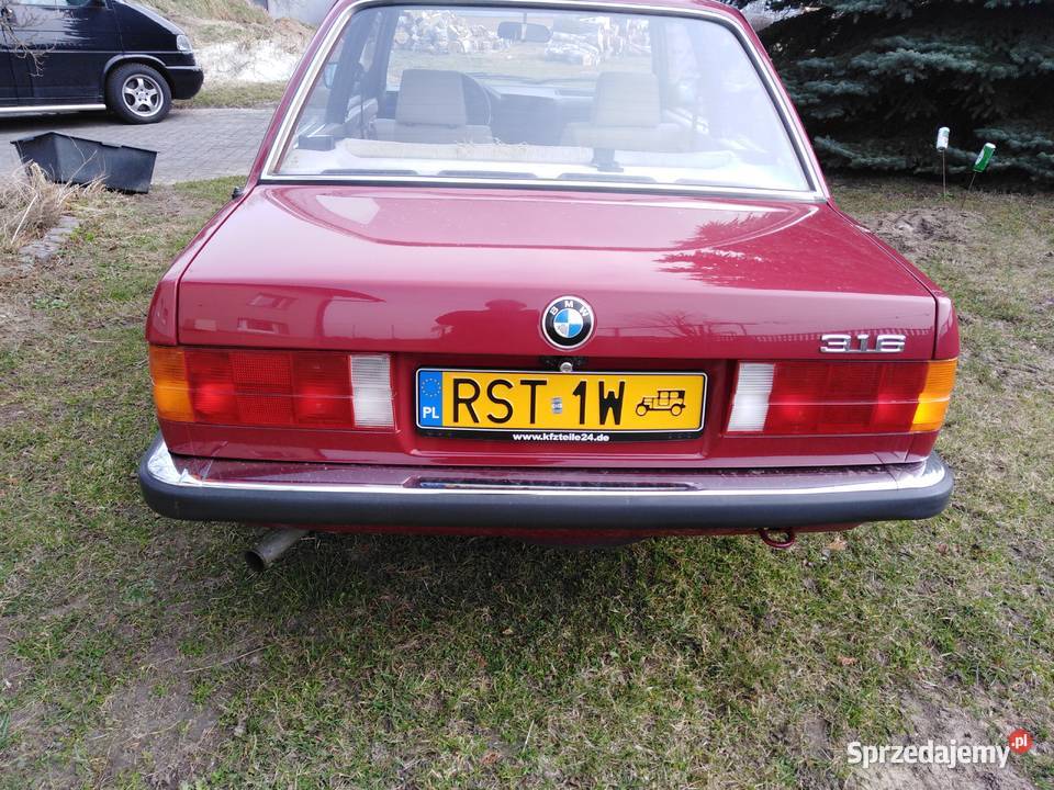 BMW E30 316 SUPER STAN Wyprzedaż kolekcji BMW 1800cm3 Stalowa Wola