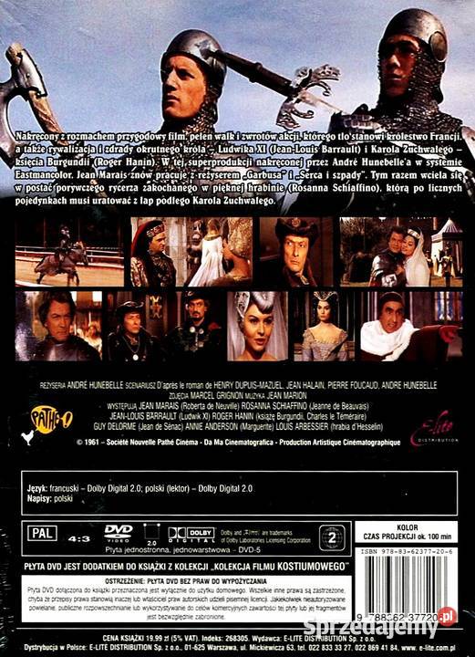 CUD WILKÓW JEAN MARAIS DVD KS 1 płyta wielkopolskie Kalisz