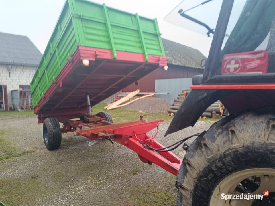 Przyczepa z kiprem na 3 strony Baćkowice