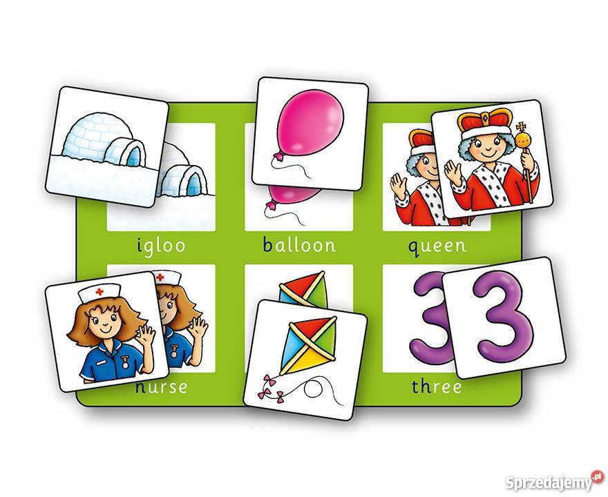 Orchard Toys Alphabet Lotto Game gra planszowa Edukacyjne Zamość