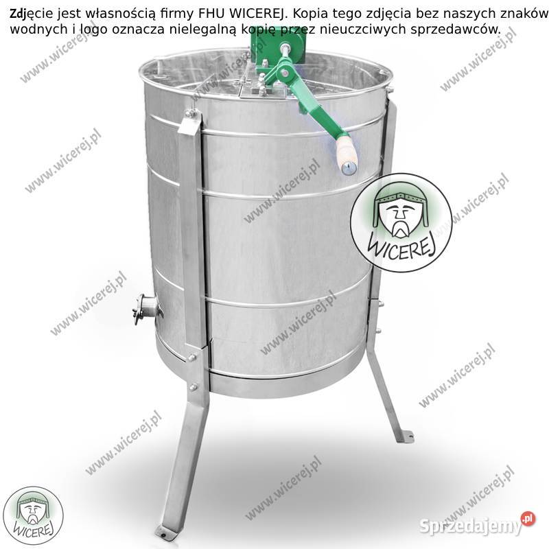 PREMIUM Miodarka 3 ramkowa Diagonalna Jaśliska