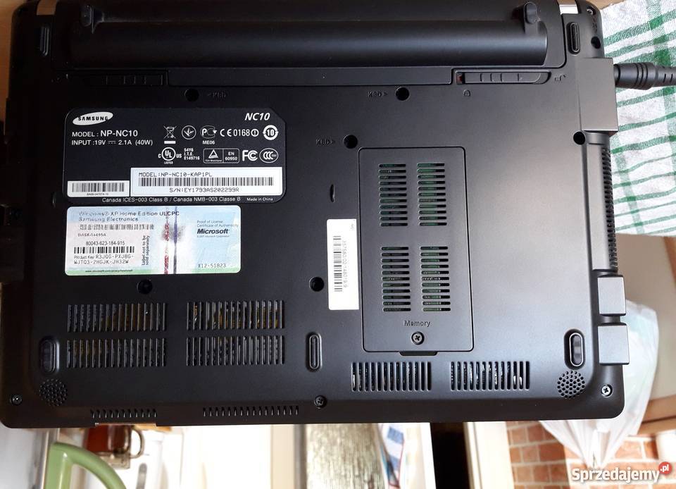 Netbook Samsung NC10 1GB Łowicz sprzedam
