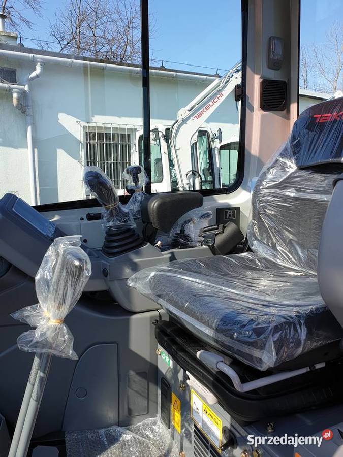 Minikoparka Takeuchi TB225 NOWA z łyżkami Bielsko-Biała