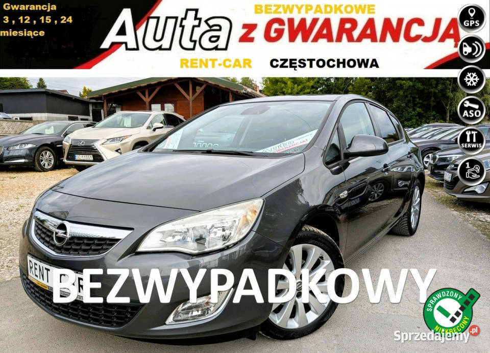 Opel Astra 16i116OPŁACONY Bezwypadkowy światła do jazdy dziennej śląskie Częstochowa
