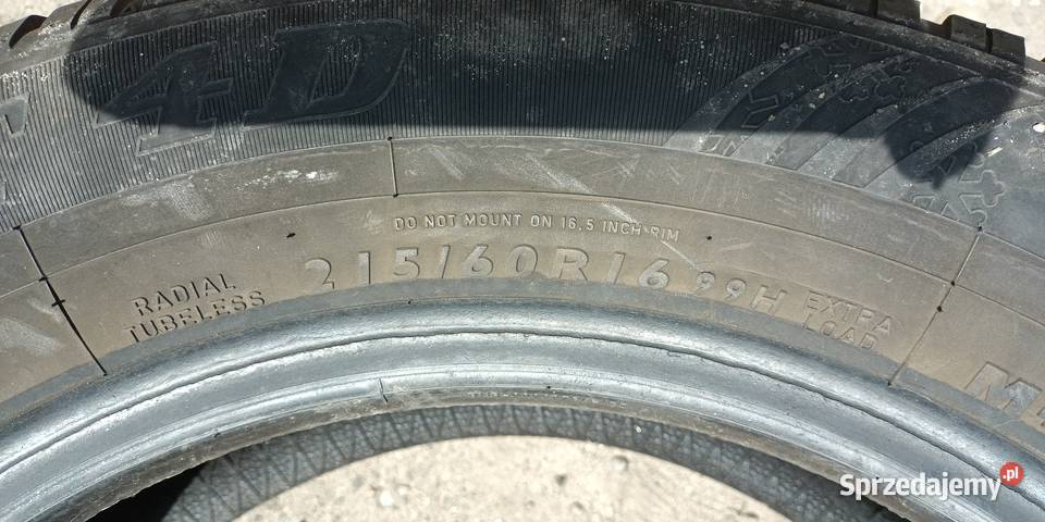 21560R16 Dunlop SP Winter Sport 4D1 60 Gorzów Wielkopolski