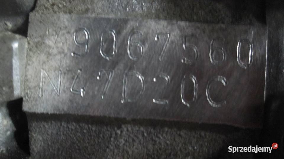 BMW 1 3 5 X3 X5 20 D N47D20C 143 152 10r silnik osobowe Kielce