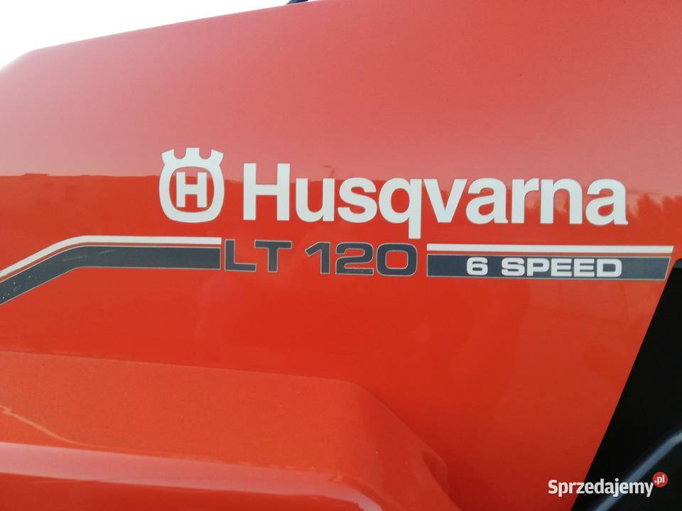 Traktorek kosiarka Husqvarna LT120 12 z pługiem Kobiele Wielkie