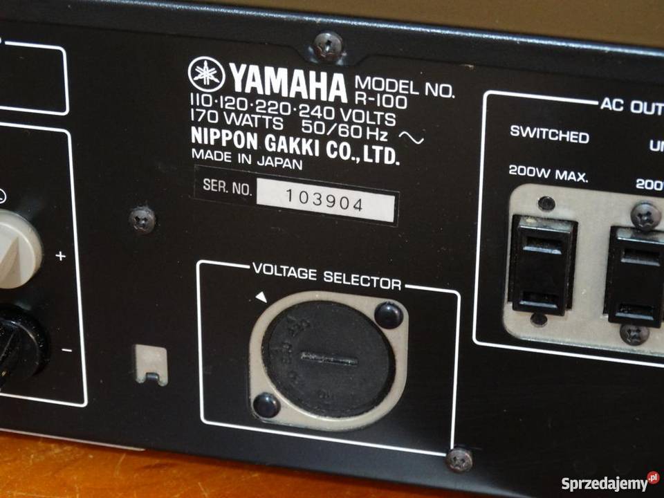 Amplituner Yamaha R100 korektor graficznyWYSYŁKA Jasło