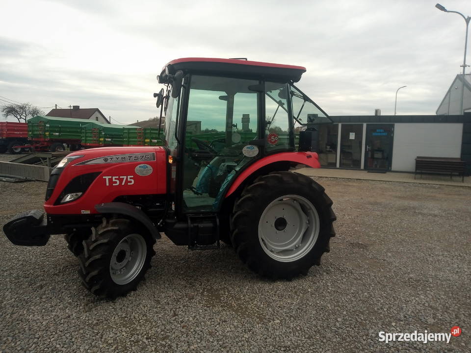 Ciągnik TYM T575 rolniczy sadowniczy komunalny Łuków sprzedam