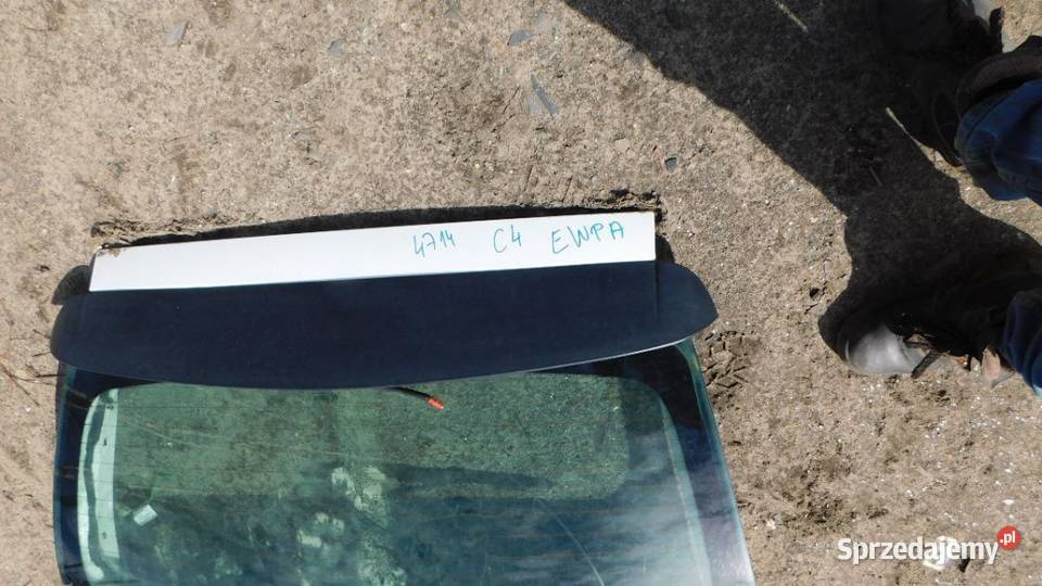 citroen C4 klapa kolor EWPA 4714 WYSYŁKA Żory
