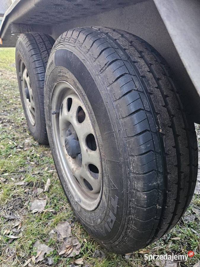 Laweta garbatka 1800 DMC ocynk 2oś