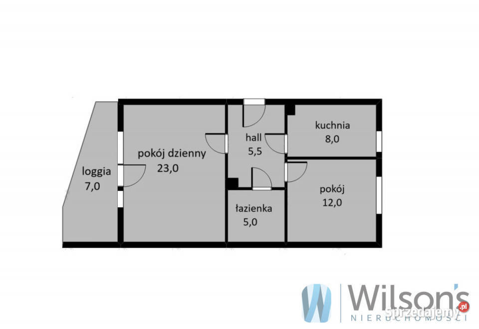 Ogłoszenie mieszkanie Piastów 535m2 2 pokoje