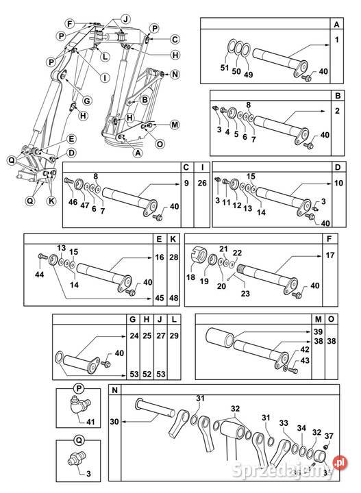 Koparka Mecalac 12MXT Oryginalne sworznie dolnośląskie Wrocław