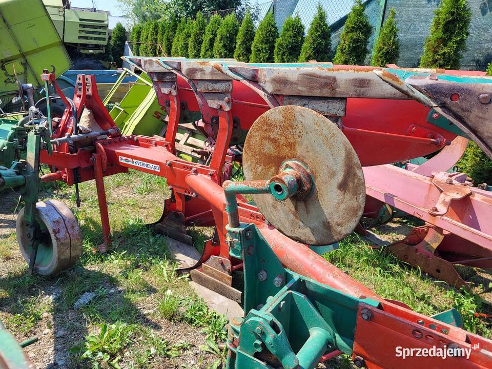 Pług Kverneland obrotowy 4 skibowy Józefów