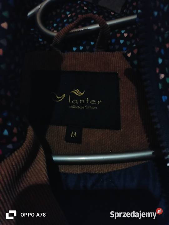 używana wielokolorowa Kurtka dziewczęca wiosenno Lubin