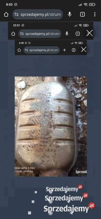 Strumienica katalizator BMW Chełm