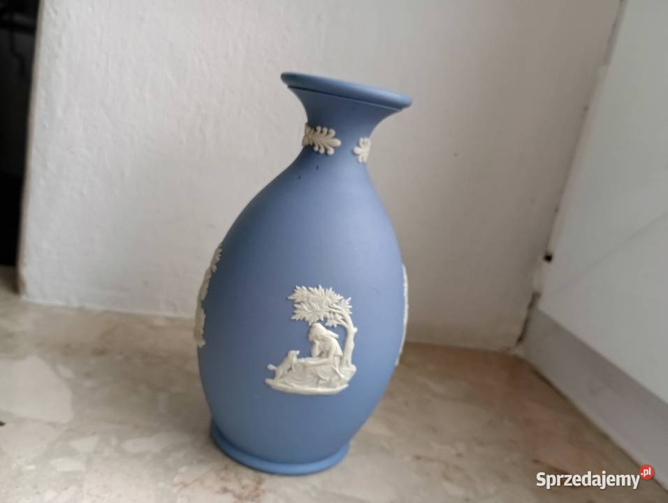 Wazon biskwitowy jaspis Wedgwood