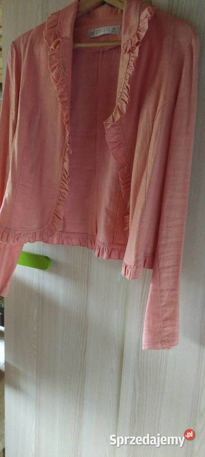 Żakiet damskin w kolorze koralowym Lublin