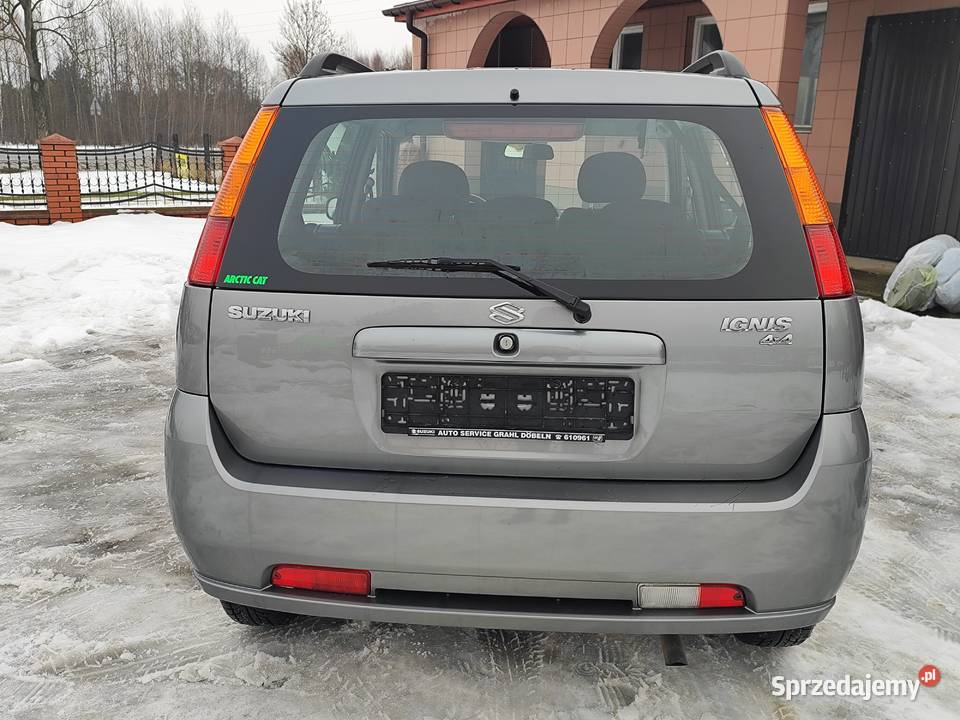 Suzuki Ignis 4x4 13 Benz z Niemiec Opłacony nieuszkodzony Królewiec