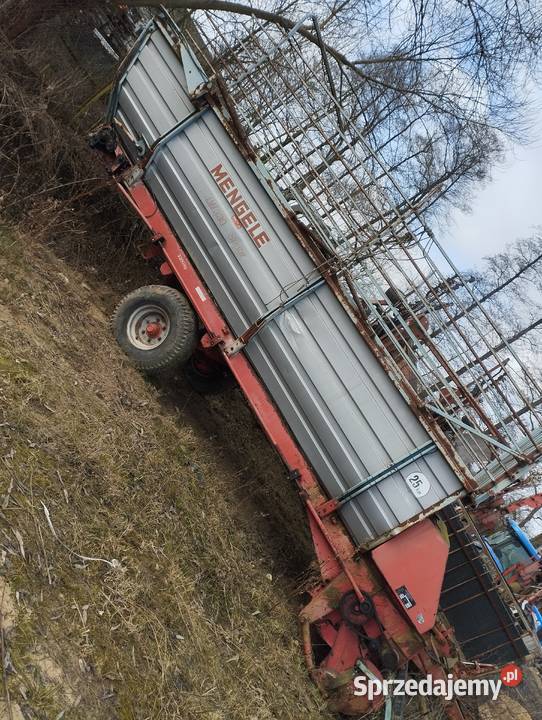 Przyczepa samozbierająca Mengele łódzkie Bełchatów