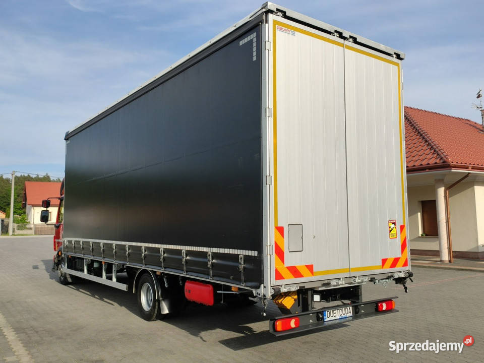 Volvo FL12240 E6 Firana Tył Drzwi Dach Zsuwany komputer pokładowy Widełki