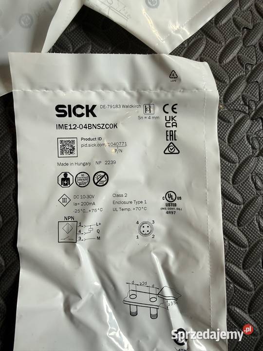 czujnik induktowy IME1204BNSZC0K Sanok